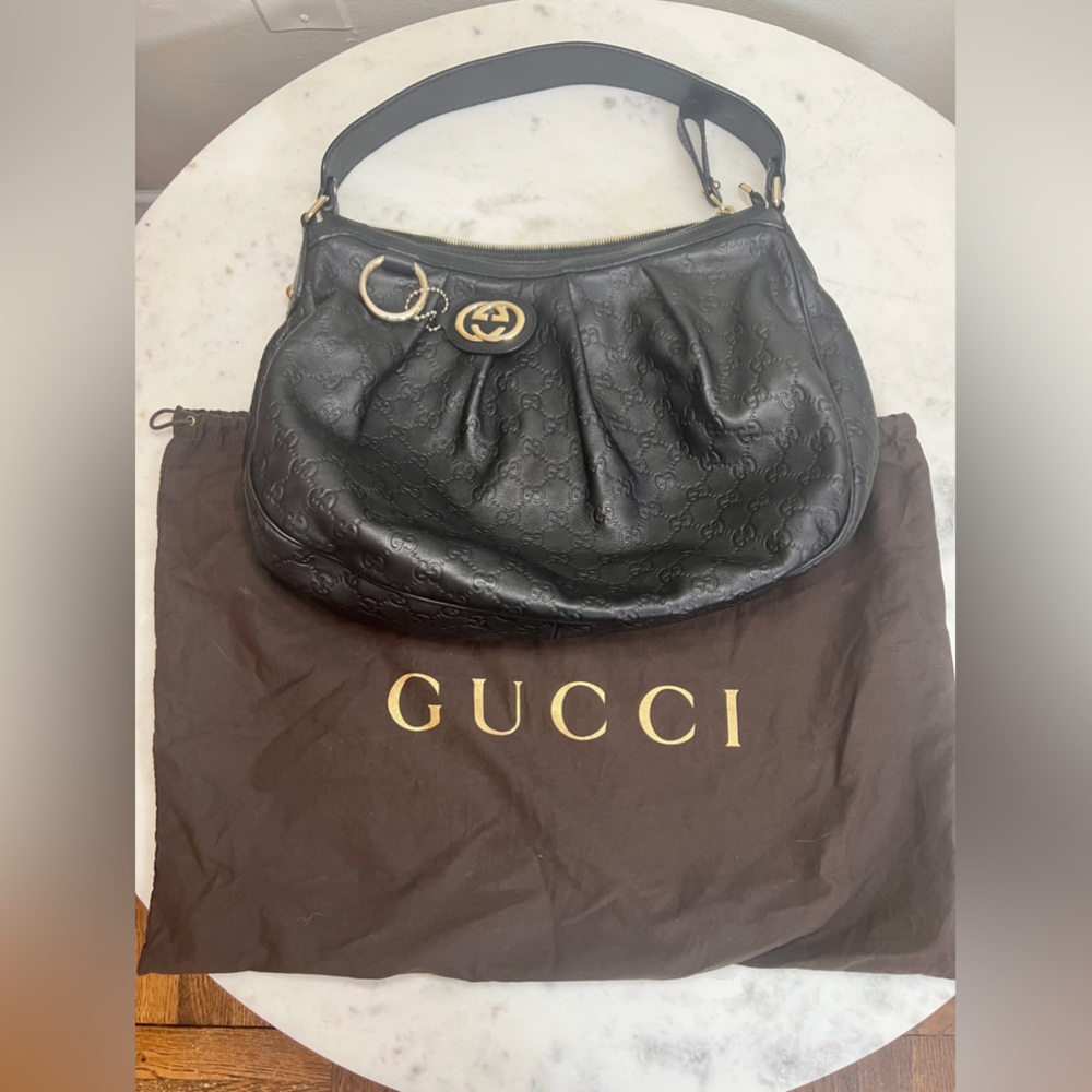 Gucci Guccissima Sukey Hobo Bag - Picture 3 of 6
